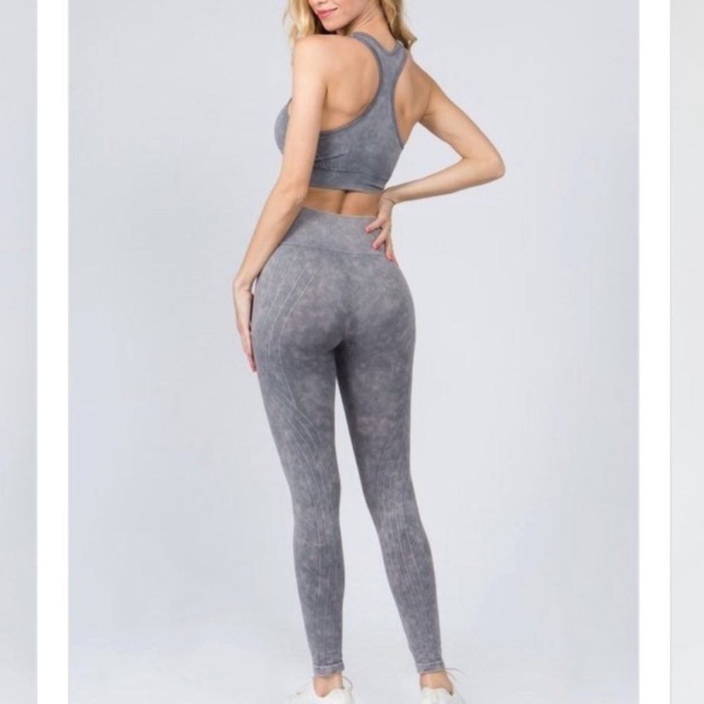 Grey Workout Set - Picture 2 of 6